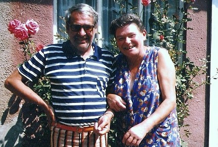 Romvári Dezső (Sz.:Rohrböck Dezső)       és          Romvári Dezsőné(Kovács Gizella)